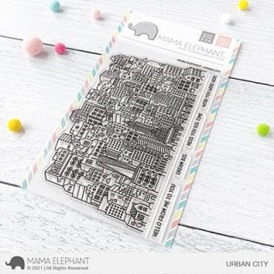 Mama Elephant Clear Stamps - Urban City